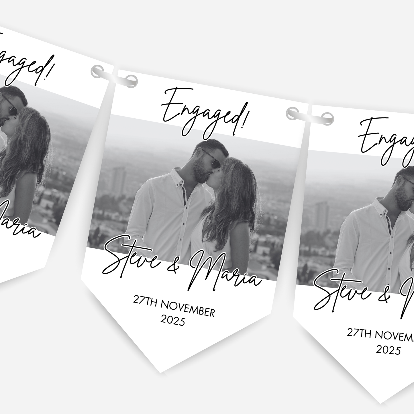 Engagement Photo Bunting - B163
