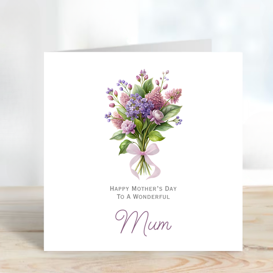 Mother's Day Card - Floral Design - C734