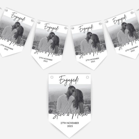 Engagement Photo Bunting - B163
