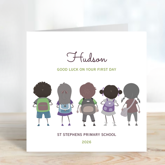 First or Last Day of School Card - C207