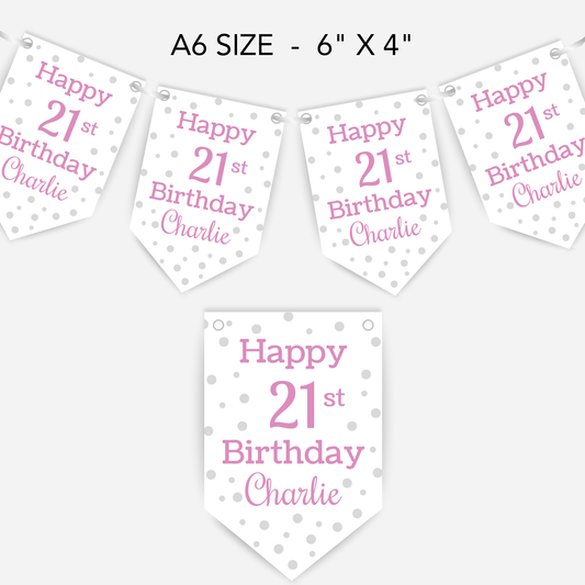 Smaller Birthday Bunting - S126