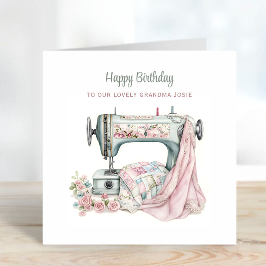 Pretty Vintage Sewing Machine - C598