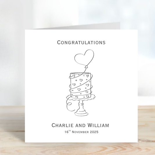 Elegant Cake Illustration - C610