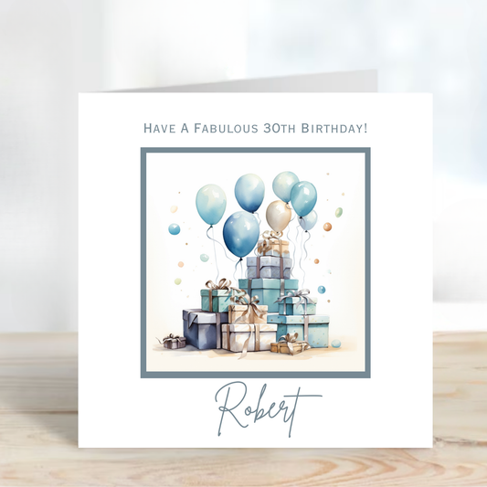 Present Birthday Card - C627