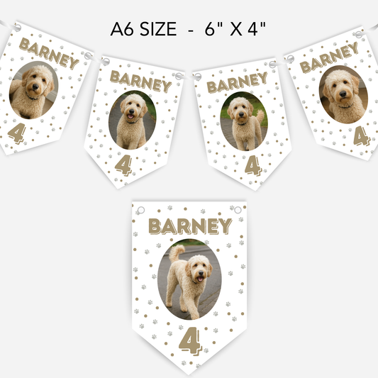 Dog Birthday Smaller Bunting - S174