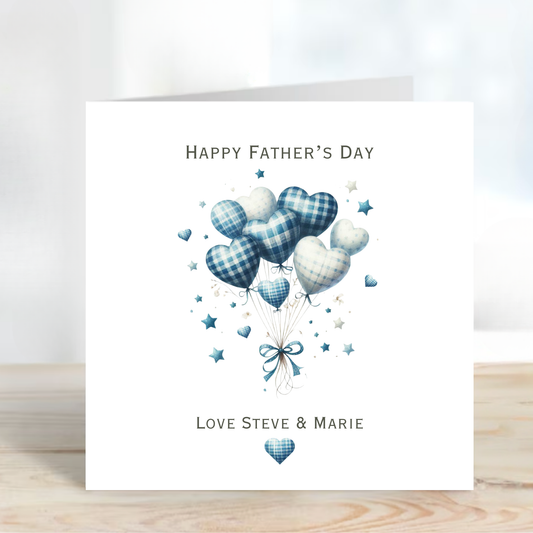 Father's Day Card - Balloon Design - C781