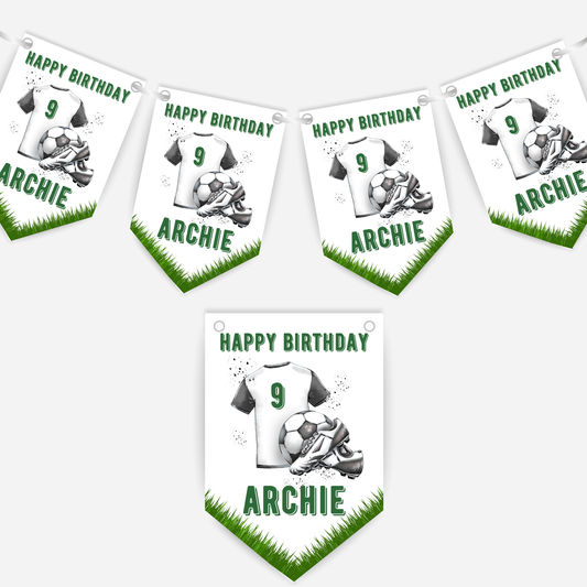 Football Theme Bunting - B114