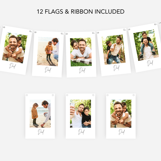 Father's Day Photo Bunting - S198