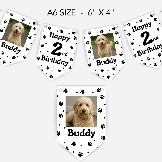 Dog Birthday Smaller Bunting - S178