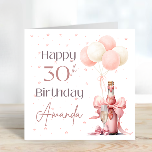 Pink Fizz & Balloons - C518