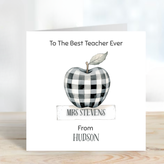 Teacher Thank you Card - C157