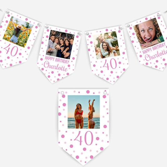 Personalised Photo Bunting - B167