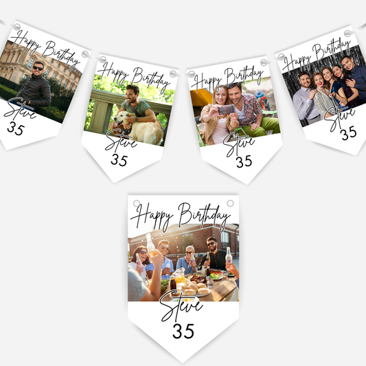 Colour Photo Bunting - B232