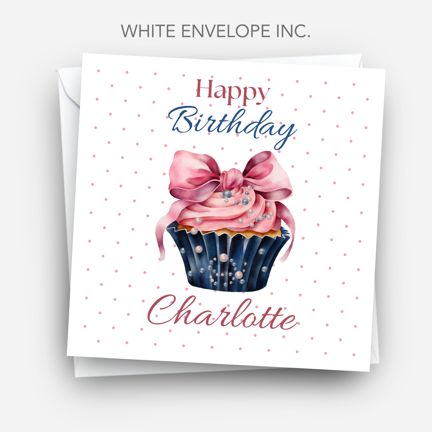 Cute Cupcake Card - C107