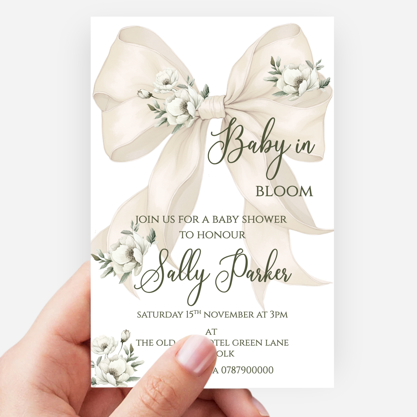 Baby Shower Invitation (Pack of 10) - P146