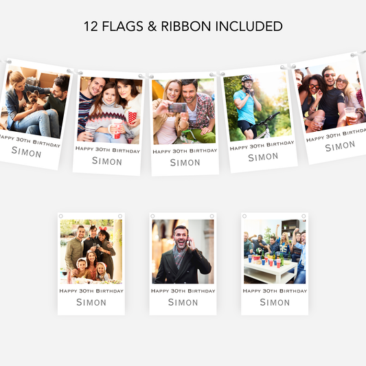 Smaller Photo Bunting - S179