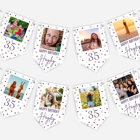 Personalised Photo Bunting - B129