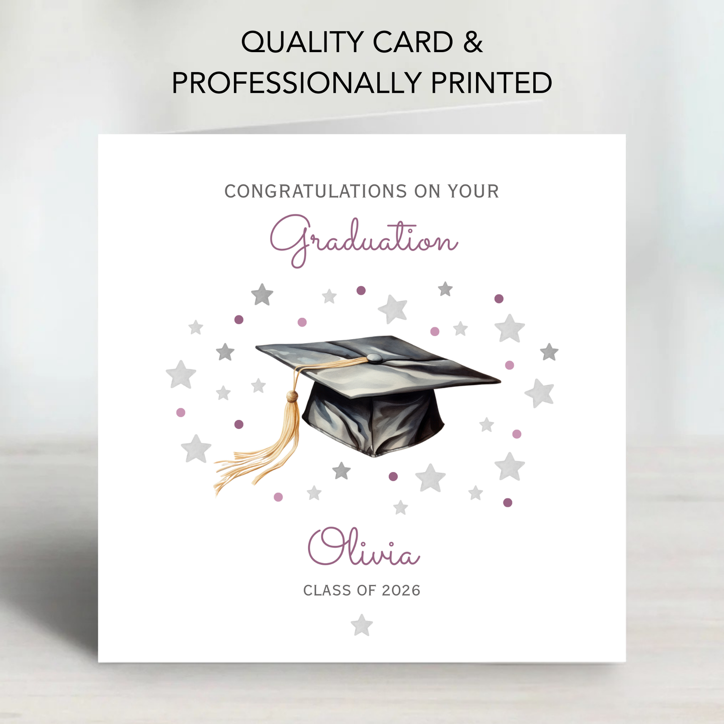 Graduation Congratulations Card - C864