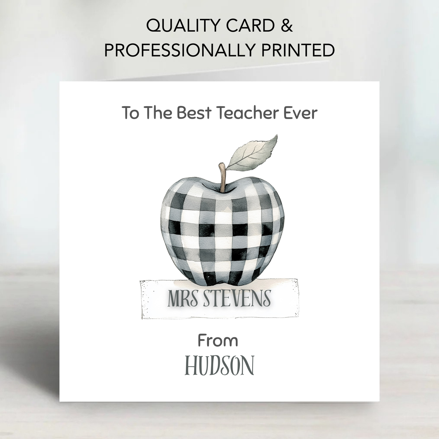 Teacher Thank you Card - C157