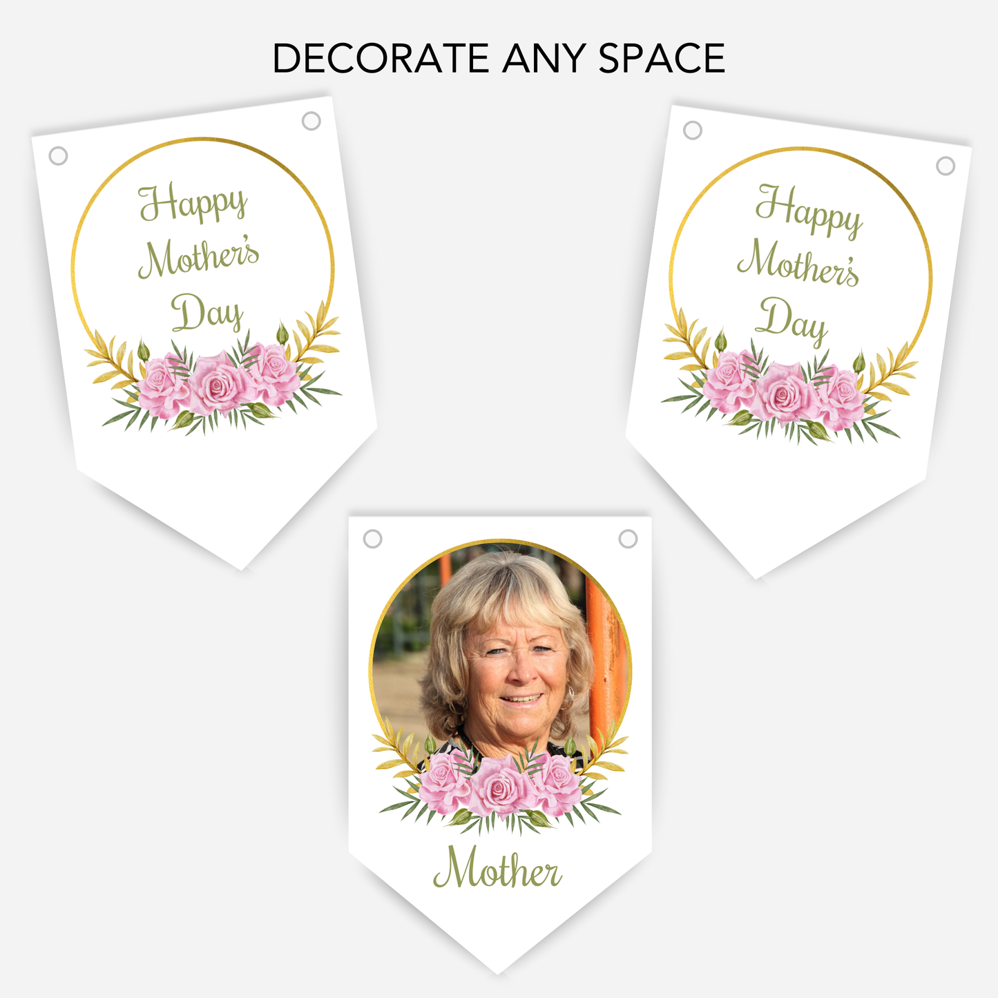 Mother's Day Photo Bunting - B248