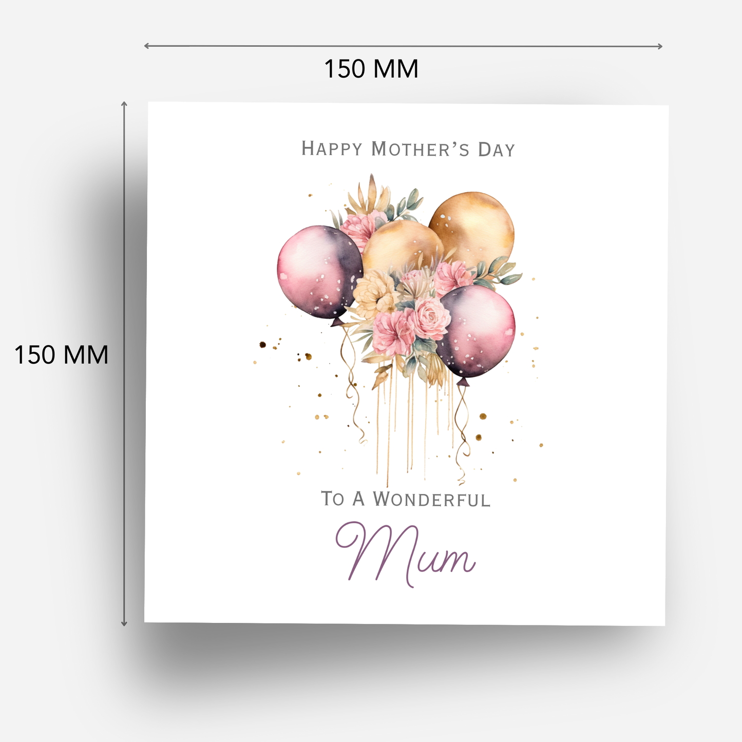Mother's Day Card - Modern Design - C736