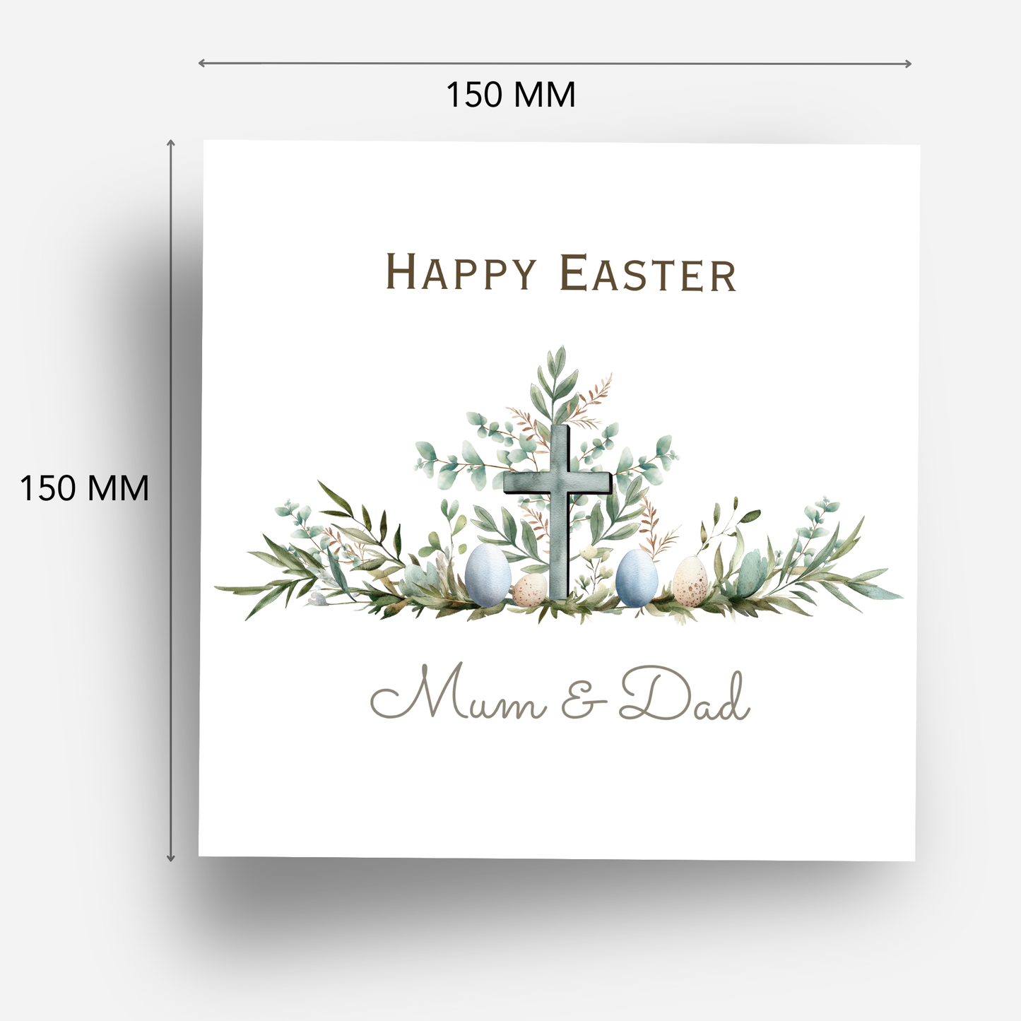 Easter Card With A Religious Theme - C840