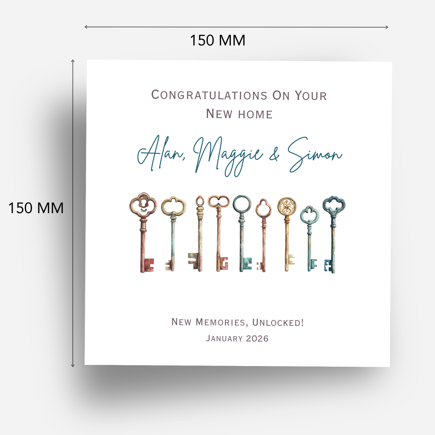 New Home Card - C654