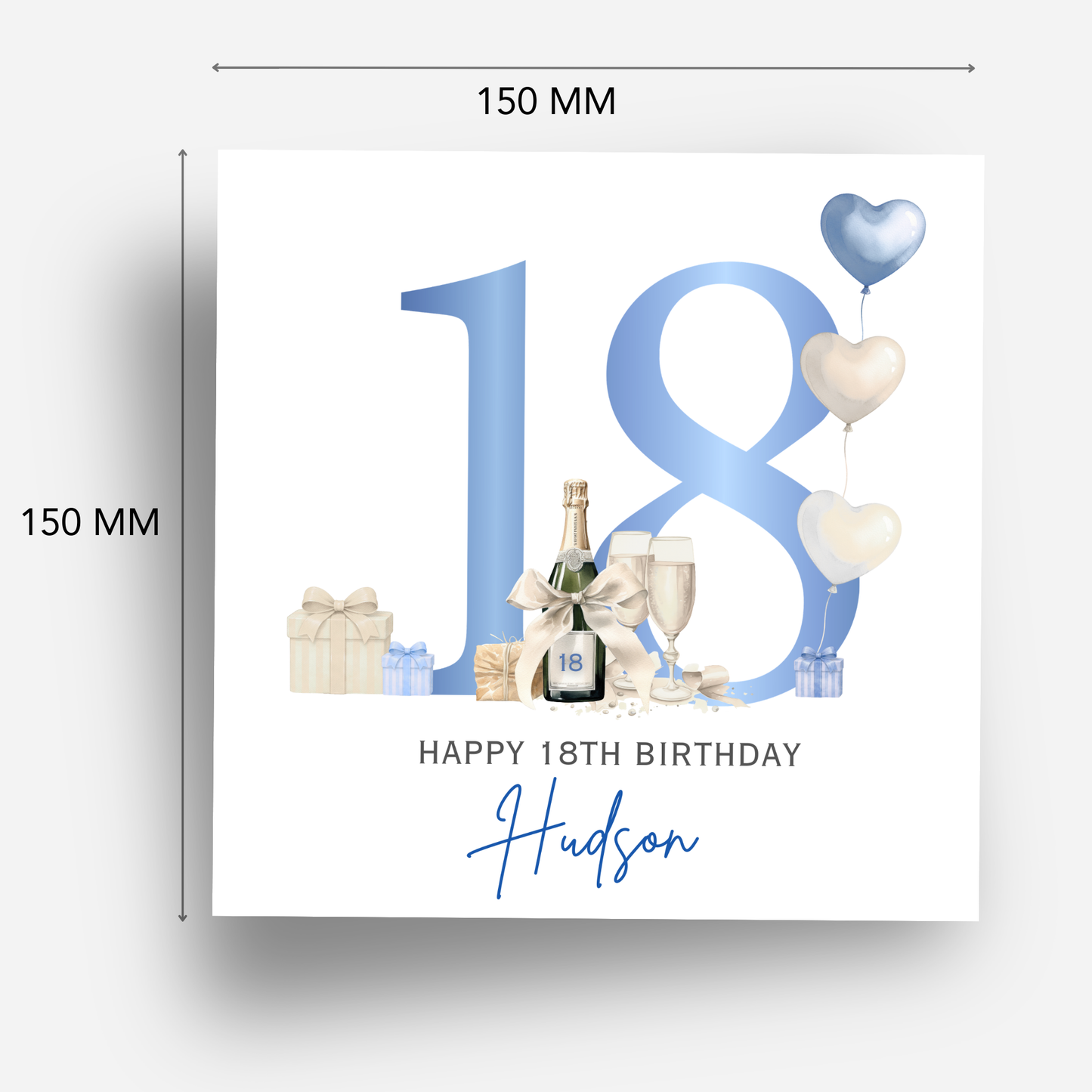 18th Birthday Card - C859