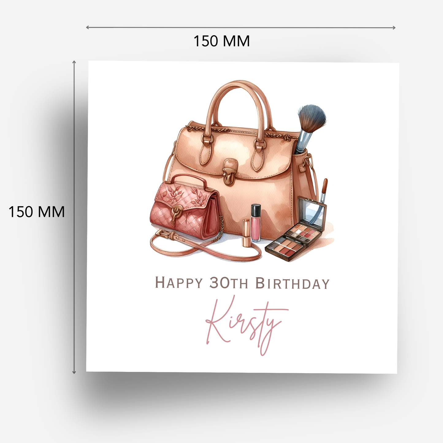 Fashion Handbag Birthday Card - C622
