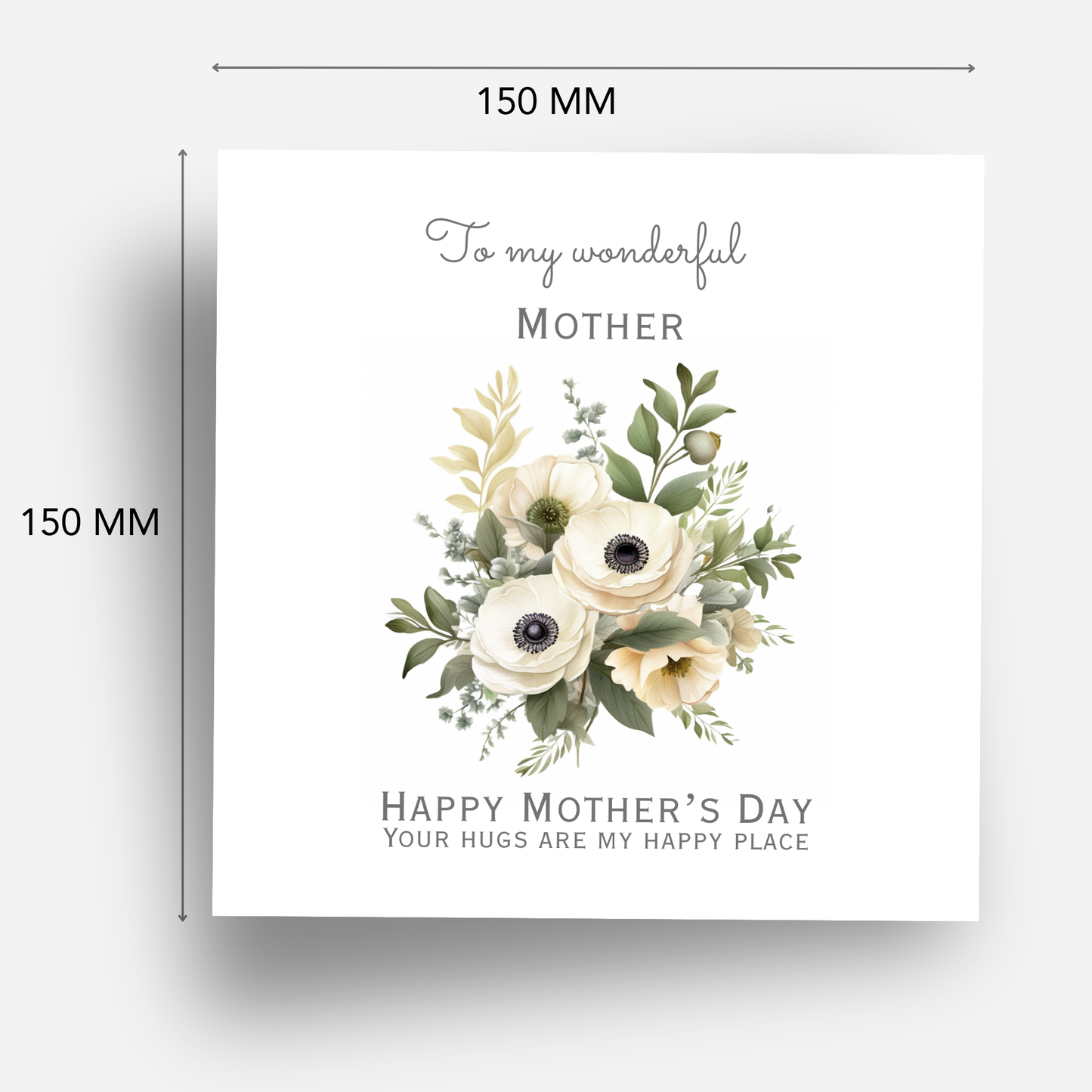 Mother's Day Card - Floral Design - C747