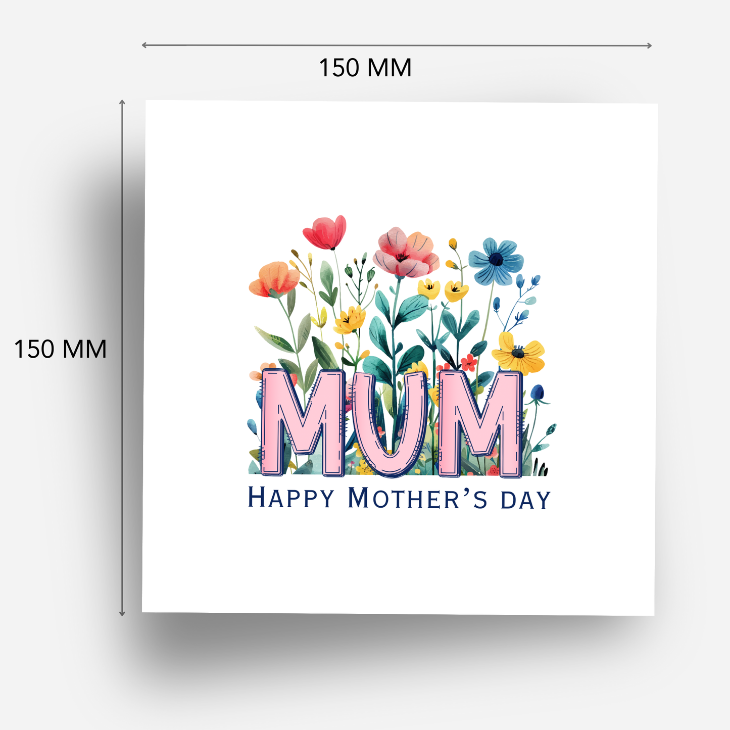 Mother's Day Card - Floral Design - C730
