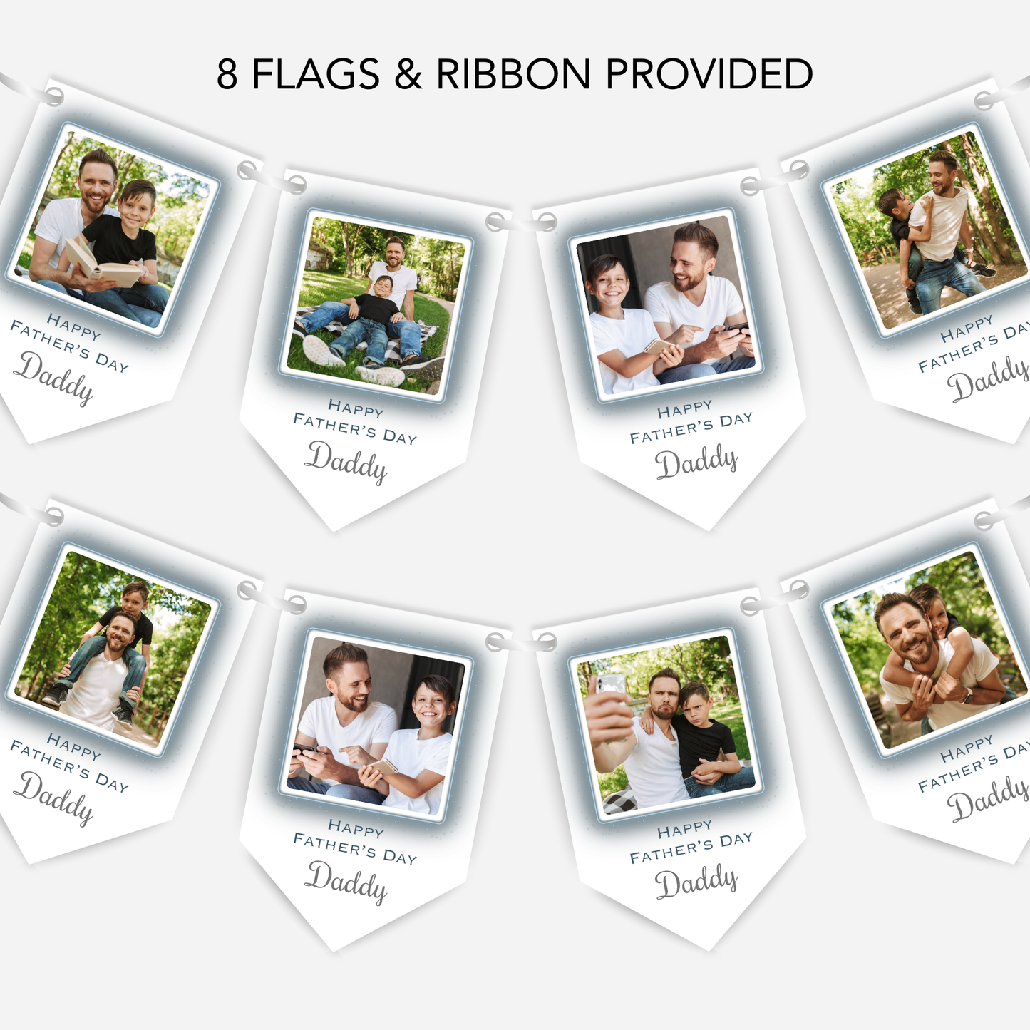 Father's Day Photo Bunting - B257