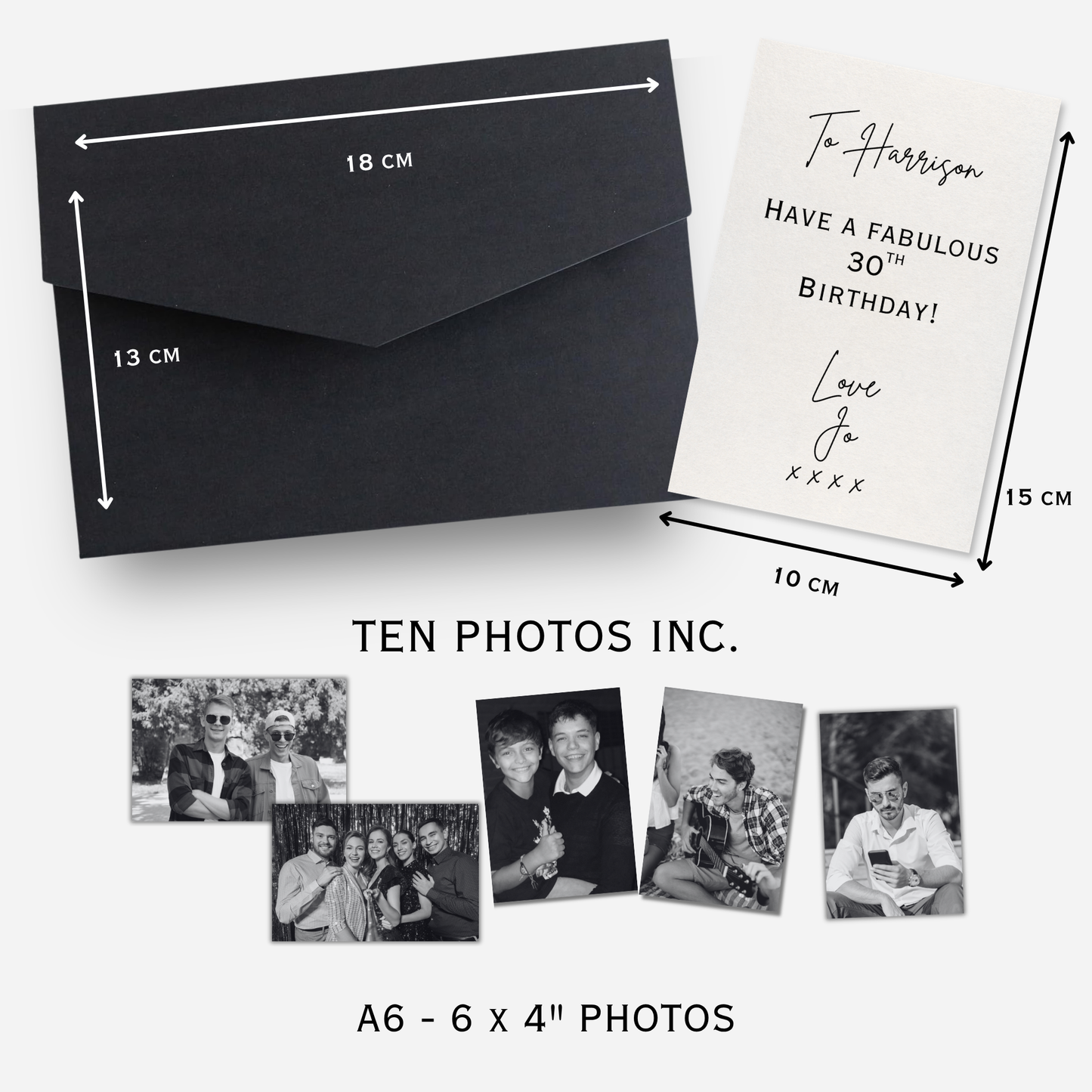 Birthday Card of Memories - Unique Photo Gift - PW4