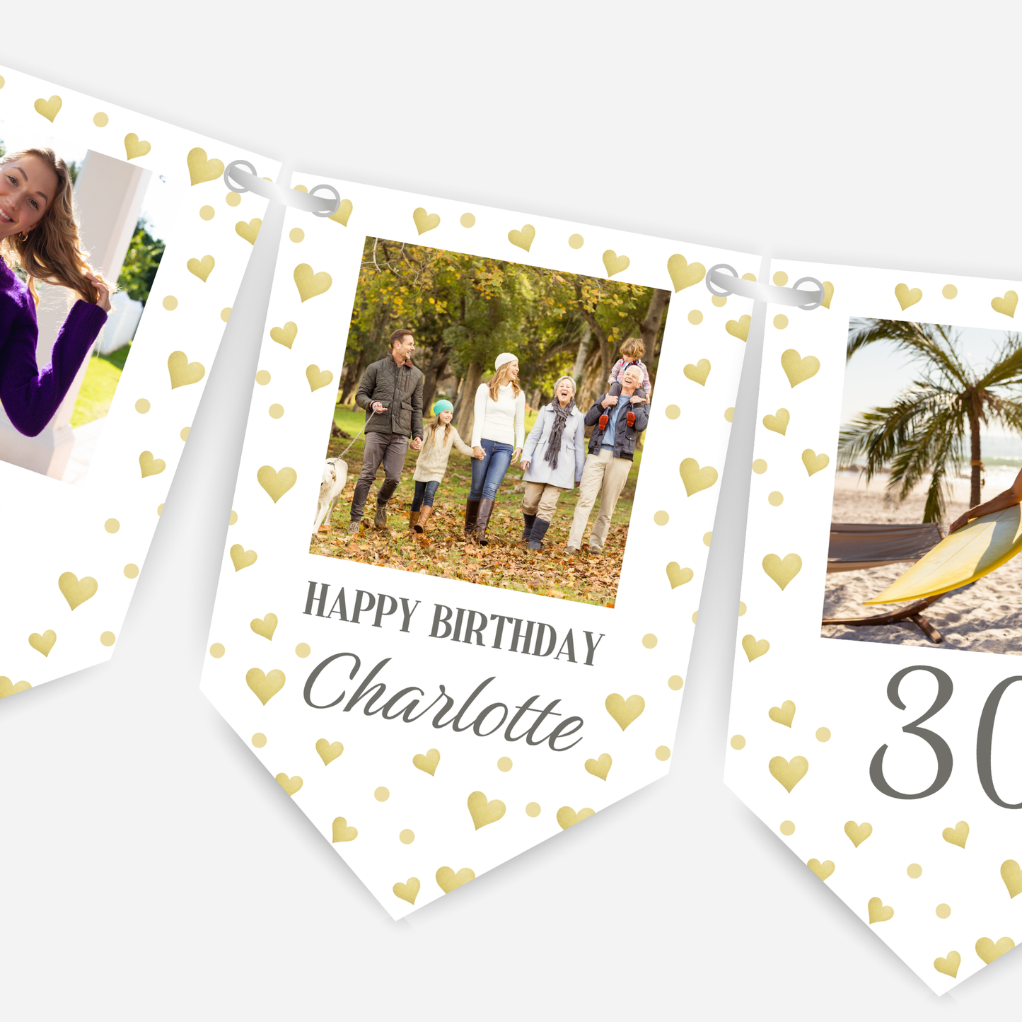 Personalised Photo Bunting - B179