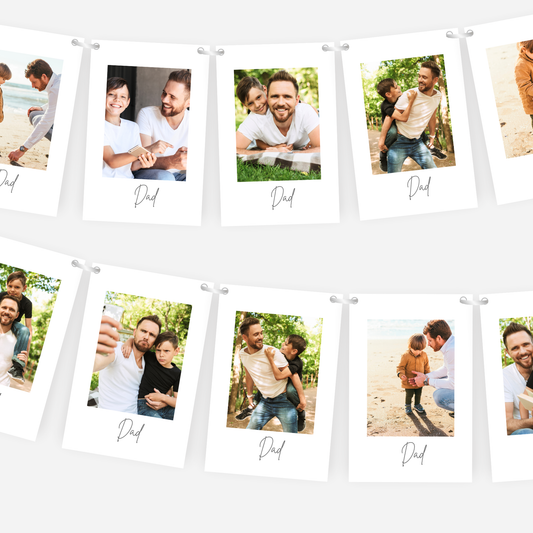 Father's Day Photo Bunting - S198