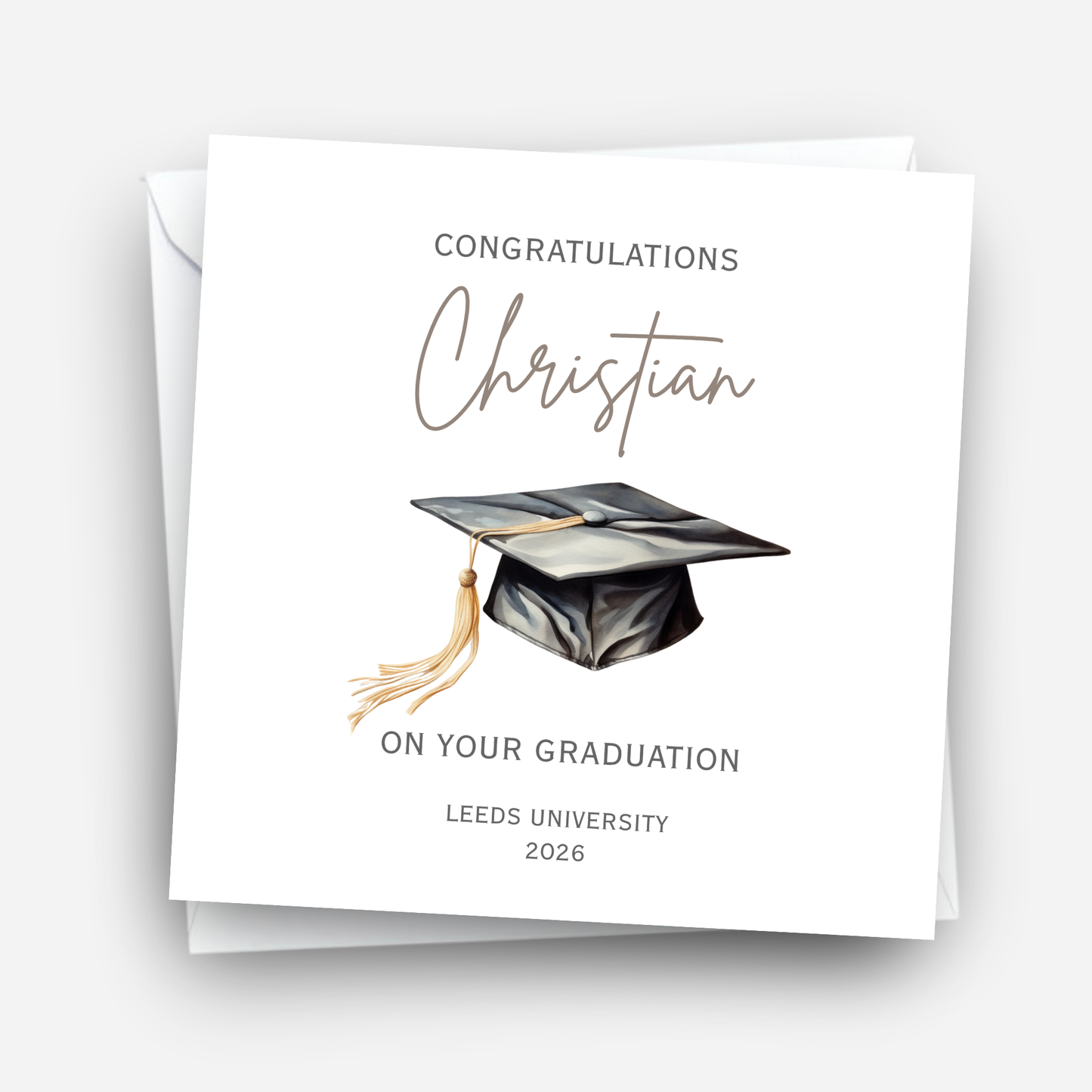 Graduation Congratulations Card - C827