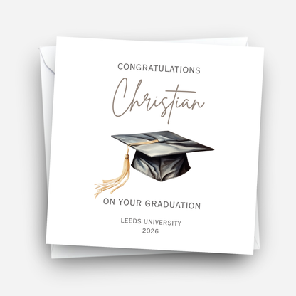Graduation Congratulations Card - C827