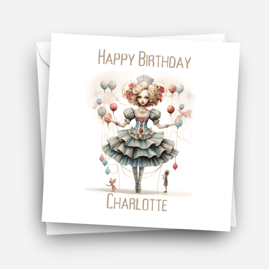 Alternative Gothic Style Birthday Card - C628
