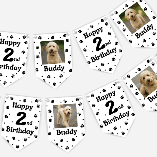 Dog Birthday Smaller Bunting - S178