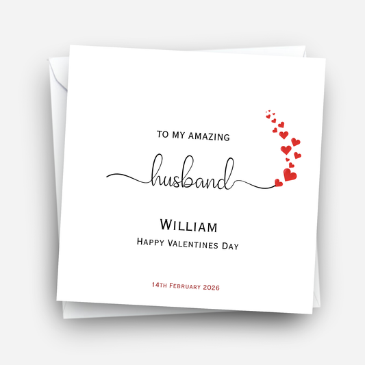 Valentine’s Day Elegant Card  - C703