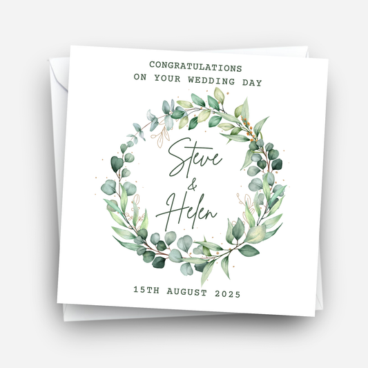 Elegant Wedding or Engagement Card - C116