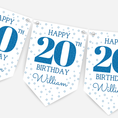 Birthday Bunting - Any Age - B243
