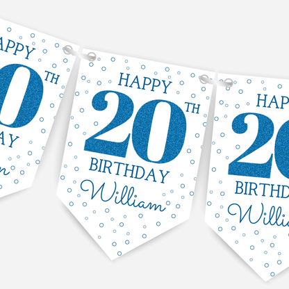 Birthday Bunting - Any Age - B243