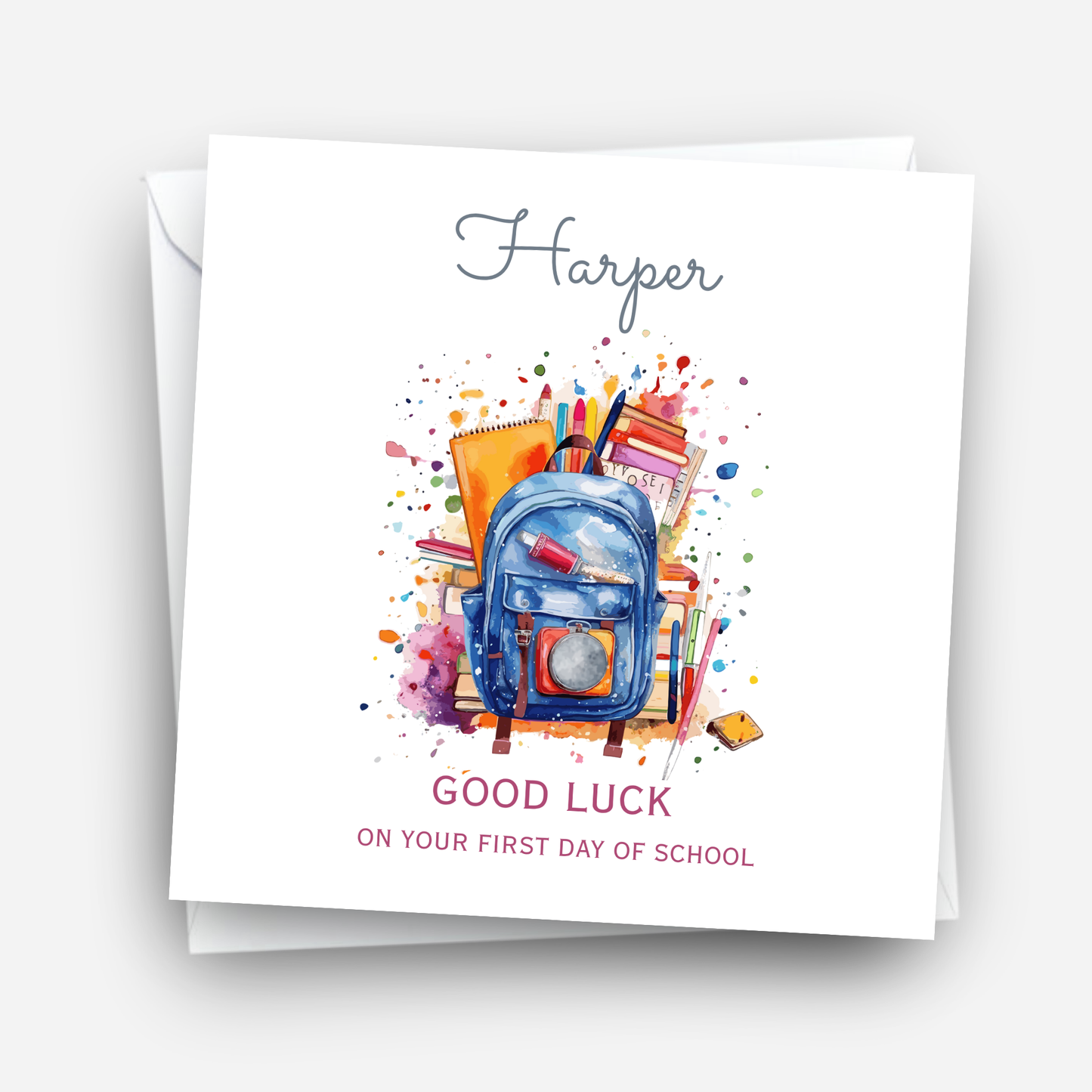 First or Last Day of School Card - C201