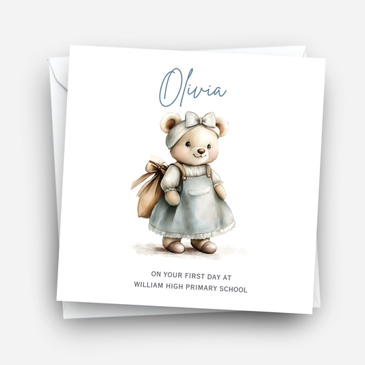 First or Last Day of School Card - C212