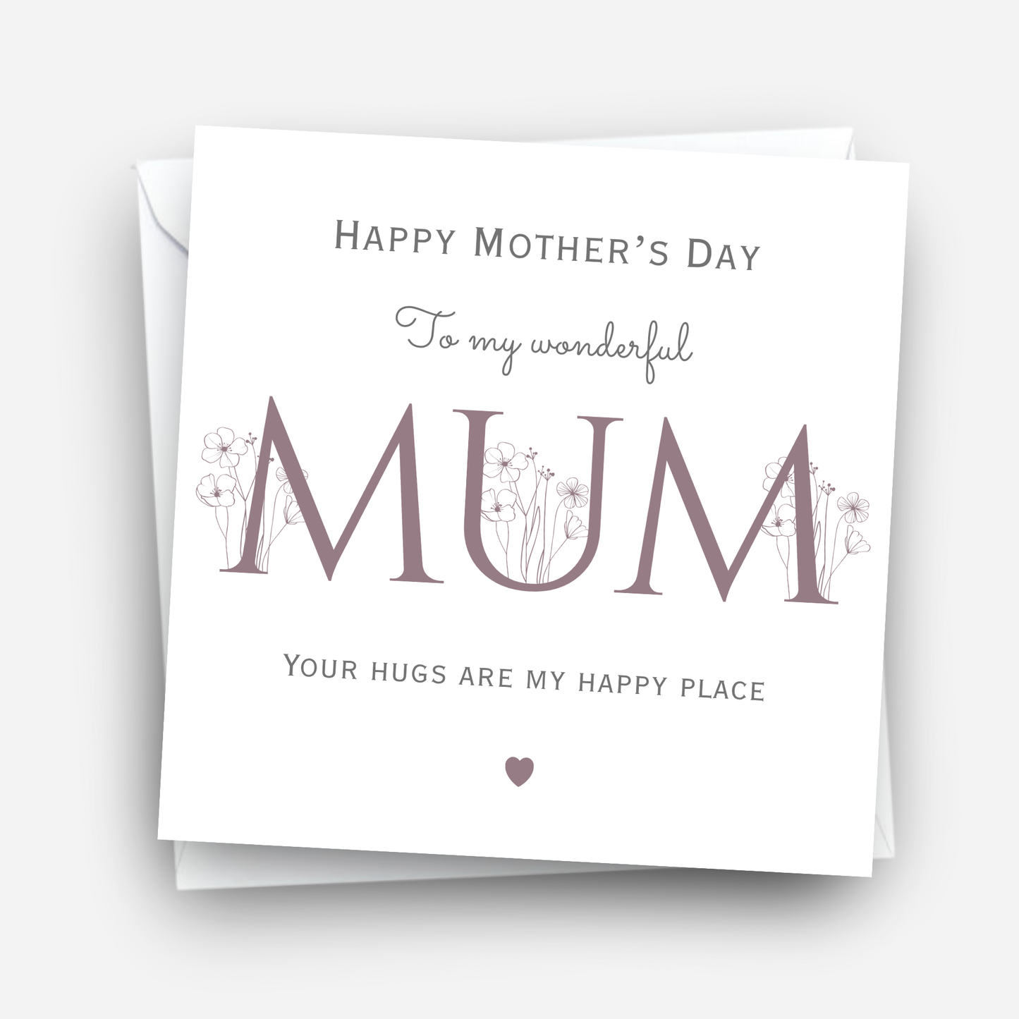 Mother's Day Card - Modern Classic Design - C731