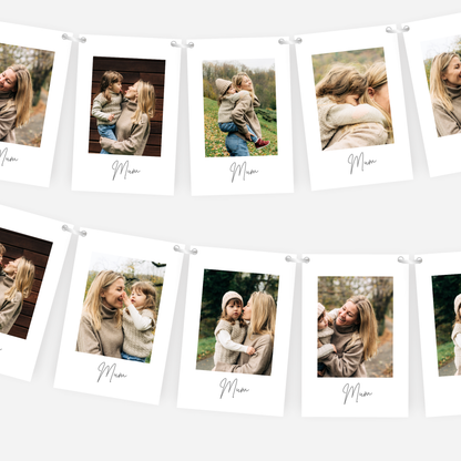 Any Name Photo Bunting - S195