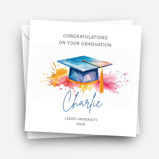 Graduation Congratulations Card - C828