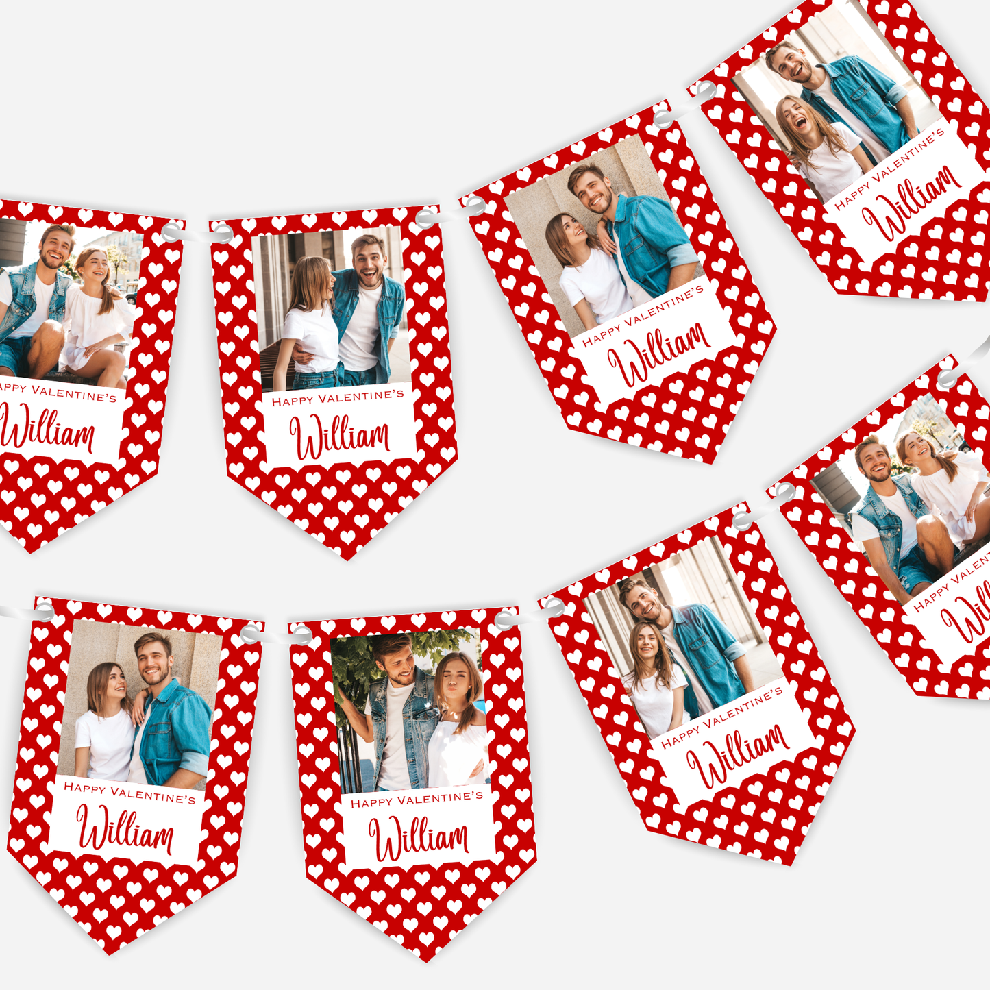 Valentine's Photo Bunting - S190V