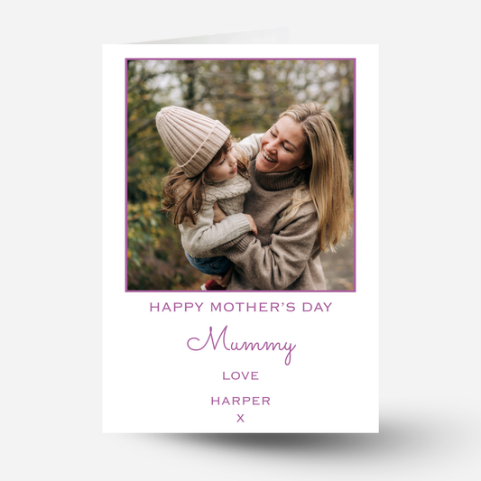 Mother's Day Photo Card - PC34